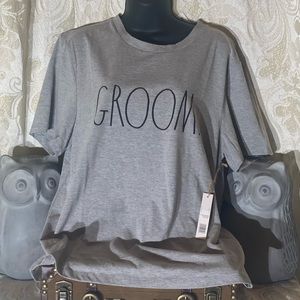 ⚡️Rae Dunn "GROOM" T-Shirt - Large